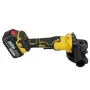 Drillpro 388VF 1280W 8500rpm 3 gears 125mm Brushless Lithium Electric Angle Grinder for Makiita 18V Battery