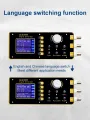 QLS3600S Signal Generator 0-30MHz High Stability Multiple Waveforms USB Interface Frequency Sweep VCO Burst DC 5V Power Amplitude Control