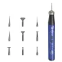 MECHANIC GDR2 Polishing Pen 37,000RPM Type-C Rechargeable Multifunctional Electric Tool for Mobile Phone IC Chip Repair Cutting Engraving