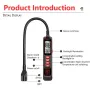 Professional Refrigerant Leak Detector High Sensitivity HVAC Tool Adjustable Settings LED LCD Display Compatible with R22 R410A R134A