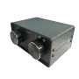X13A Passive Stereo Selector Switch Balanced to Unbalanced Audio Converter 3 IN 3 OUT High-Quality Metal Compact Design for Professional Sound Systems and Home Theater Audio Management