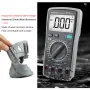 Kaemeasu KM-DM02S Digital Multimeter with Voice Broadcast True RMS Measurement Non-Contact Voltage Detection High Precision Auto-Ranging Multimeter for Electrical Troubleshooting