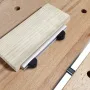 2Pack Aluminum Alloy Workbench Planing Stop Board Woodworking Table Baffle Plate Quick Release Limit Block Stop Rod Table Stop For Desktop Workbench Wood DIY Woodworking Tool