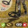 USA Direct Metal Detector Waterproof Professional Gold Finder with LCD Display 10\ Coil Advanced DSP Chip Deep Detection Treasure Hunter