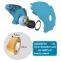 Masking Tape Applicator Machine Tape Cutter Tool Sharp Cutting Edge Ergonomic Design Blue