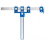 Adjustable Cabinet Hardware Jig Woodworking Hole Punch Locator Drill Guide for Installation of Handles Knobs on Doors and Drawer For Woodworking