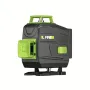 Kit livella laser LFINE a 16 linee, autolivellante, batteria al litio ricaricabile da 4800 mAh, spina USA, con base girevole in alluminio e lussuosa borsa in tessuto.