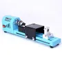 150W EU Plug Mini Wood Lathe Machine Miniature Pearl Lathe DIY Woodworking Pearl Lathe Machine Drill Rotary Tool