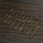 18Pcs Antique Vintage Old Look Skeleton Key Lot Pendant Heart Bow Lock Steampunk