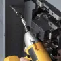 Embout de tournevis à anneau hexagonal magnétique 1/4\ Support à changement rapide Tige d'extension Construction de haute qualité Polyvalent pour le perçage Fixation Vis de guidage