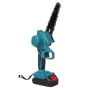 DOERSUPP 1000W 6Inch One Hand Cordless Electric Chain Saw Wood Mini Cutter Saw Woodworking W/1 or 2 Battery For Makita18V