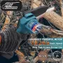 VIOLEWORKS 21V Mini Chainsaw Compact Power Tool with Pure Copper Motor Lightweight 6-inch Pruner with Safety Lock & Upper Deflector Ideal for Pruning Camping Wood Cutting & Gardening