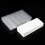 100 Adet/Lot 20/25/27/30mm Şeffaf Plastik Madeni Para Tutucu Evrensel Hatıra Madeni Para Kabuğu Koleksiyoncusu