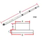 HONGDUI Mitre Gauge Fit For Most Bosch Festool Dewalt Support Custom Mitre Gauge