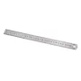 Drillpro CX300-2 Adjustable 45/90 Degree Metric and Inch Line Scribe Ruler Positioning Measuring Ruler 300mm Marking Ruler Woodworking Tool
