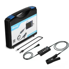 Micsig CP2100A AC DC Current Probe DC إلى 800KHz 10A 100A قياس إشارة عالية الدقة CAT III 300V CAT II 600V عرض النطاق الترددي العريض