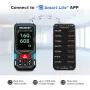 Laser Measure, MiLESEEY 330Ft/100m Laser Distance Meter, Rechargeable Multifunctional Laser Measurement Tool with Pointfinder Camera,P2P Technology, Perfect for Outdoor Long-Range Measuring