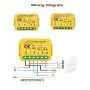 Tuya Wifi/Zigbee Smart Curtain Module Alexa Google Home Assistant Compatible with Remote App Control Timer Schedule Sharing Function Ideal for Smart Home Automation