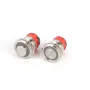 22MM 18A 250V 6Pin LED Light Button Switch Momentary Reset Metal Push Button Switch 