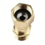360 Degree M22 Pressure Washer Attachment Reliable Brass Swivel Connector for High Pressure Hose Anti Kink Tool