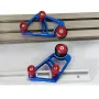 Woodworking Table Saw Dual Feed Pressure Rollers Bidirectional Feeding No Rebound Safety Features Perfect for Precision Cutting Superior Stability