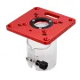 Multifunctional Aluminium Router Table Insert Plate Woodworking Trimmer Electric Wood Milling Flip Plate For DIY Working Benche 45x56 62x70