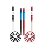 MA ANT P23A Multimeter Test Lead Set 1000V 23A 316 Stainless Steel Silicone Wire Detachable Tips