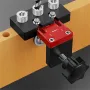 Woodworking 3 in 1 Dowel Jig Drill Kit Self Centering Doweling Jig Kit Simple Installation Versatile Portable Sturdy Drill Guides Locator