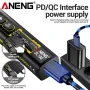 ANENG SL108 Electric Soldering Iron 96W PD QC Adjustable Temperature 100°C-450°C OLED Display Portable Fast Heat Soldering Iron Tools