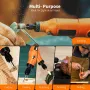 Mini Cordless Rotary Tool 5-Speed USB Charging Rotary Tool Kit with 55 Accessories Multi-Purpose 3.7V Power Rotary Tool for Sanding Polishing Drilling Etching Engraving DIY Crafts