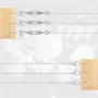 304 Stainless Steel PVC Coated Cable Railing Kit 30m Heavy Duty Garden Wire Rope Outdoor Deck Fence Balcony Railing Tent Clamp Thimble Turnbuckles
