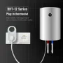 Smart WiFi Thermostat Temperature Controller Plug-in Electric Heater LCD Wireless High Frequency Temperature Controller