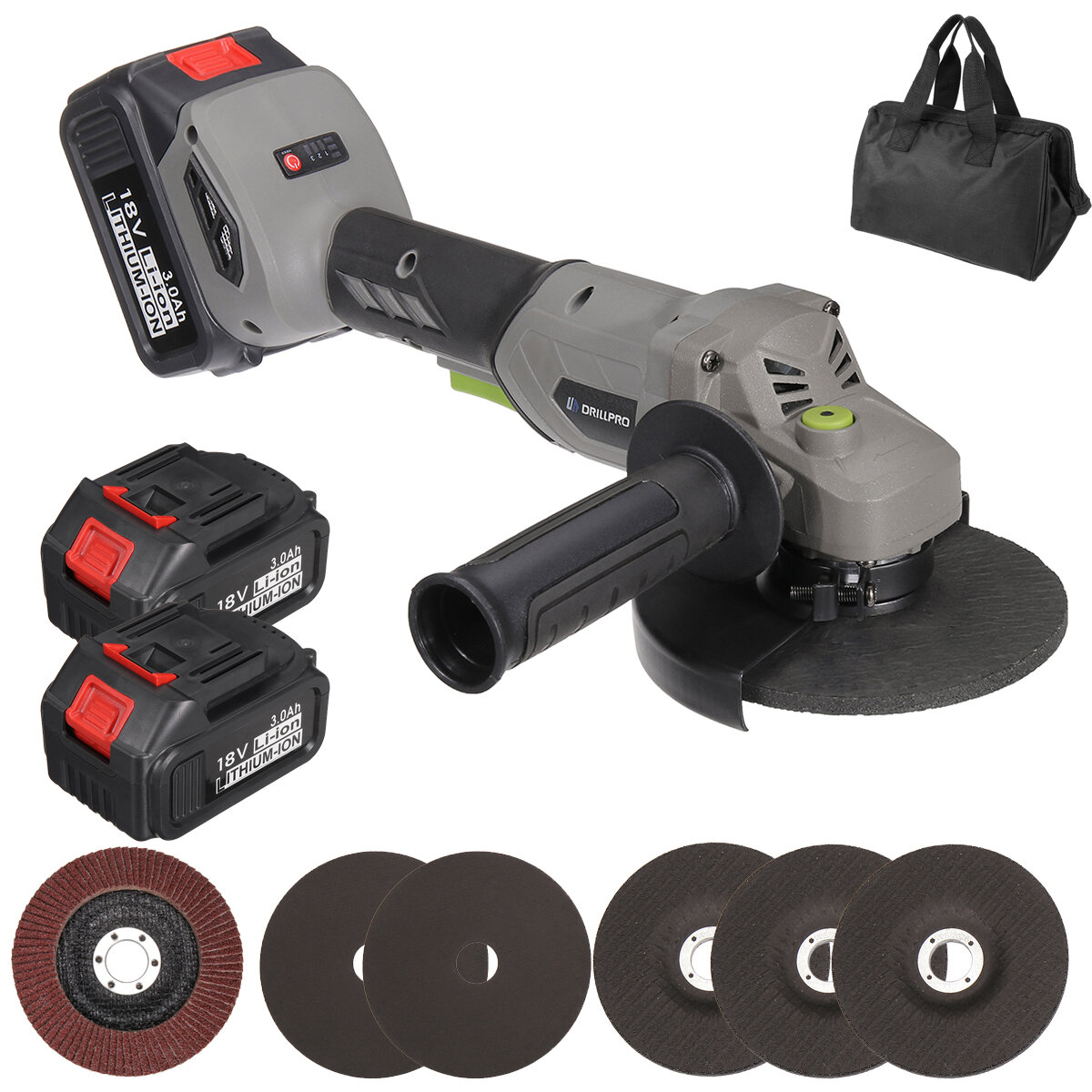 two battery & US plug