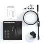 Camera with Light, 1920P HD Borescope with 8 Adjustable LED Lights, with 16.4ft Semi-Rigid Snake Cable, 7.9mm IP67 Waterproof Inspection Camera for iPhone