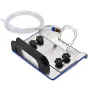 45 Degree Grinder Jig Tile Chamfering Tool Angle Grinder Stand Stainless Steel ABS Construction Secure Clamping System Suitable for Ceramic Stone Cutting Professional Precision
