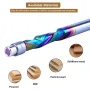 1pc DLC Coating Milling Cutter Solid Carbide Bearing Guided Trim Bit 2 Flutes Spiral Flush Trim 8MM Shank Woodworking End Mill