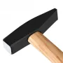 Woodworking Machinist Engineers Fitter Hammer Carbon Steel Hammer Wood Handle Blacksmith Forging Tools