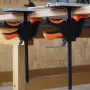 Quick Release Track Saw Guide Rail Clamp for Circular Saw Guide Rail System for Makita Festool Guide Rail
