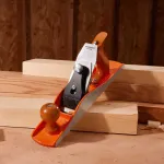 JORGENSEN Bench Plane Precision Ground Sole 3.0mm Pro O1 Steel Blade Ductile Iron Construction Stress Relieving Metal Adjustment Screw