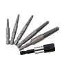 5 Pack Screw Extractor Center Bit Guide for Broken Bolt Puller Hex Handle and 1 Wrench for Broken Hand Tools