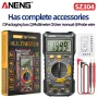 ANENG SZ304 Digital Multimeter, ABS Body, Accurate Measurement of Voltage Current Resistance Capacitance Frequency with Diode Data Retention & Automatic Shutdown Essential Tool for Electrical Testing and Troubleshooting