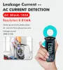 WinAPEX 268C Leakge Current Tester Clamp Meter AC 60mA-100A 0.01mA Resolution High Precision Leakage Type-C Rechargeable Digital Multimeter Electrical Tester Backlit LCD Display