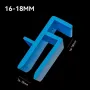 Durable Wardrobe Closing Board Clip 16-18mm Jig Fixing Clamp Carpentry Tool for Precise Marking Compact and Portable