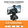 CIGMAN CTP01 Professional Adjustable Laser Level Tripod Lightweight Aluminum 1.5M Height 360 Rotation 3-Way Swivel Pan Head for Laser Levels Cameras Projectors Phones