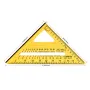 Carpenter Triangle Square Measuring Ruler 45 Degree Ruler Woodworking Scriber Angle Ruler For Woodworking
