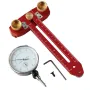 Woodworking Table Saw Calibration Positioner Precision Alignment 0.01 mm Wide Adjustment 0-120 mm for Woodworking Tracks and Table Saws