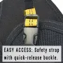 Waterproof Oxford Cloth Drill Holster Waist Tool Bag Quick Release Buckle 28x15cm Pouch for Wrench Hammer Screwdriver