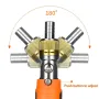 Bit Holder Ratchet Screwdriver 1/4 16 In1 Brand New High Quality Screwdriver Set With Screwdriver Bit Hand Tools