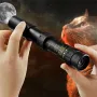 10-300x Zoom Mini Extendable HD Portable Monocular Telescope Manual Focus Long Range High Definition For Hunting Outdoor Adventure Micro-light Night Vision