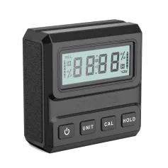 HT-300C Digital Level Inclinometer Protractor 4*90° Range Magnetic Attachment ABS Plastic High Accuracy ±0.1° CE FCC RoHS
